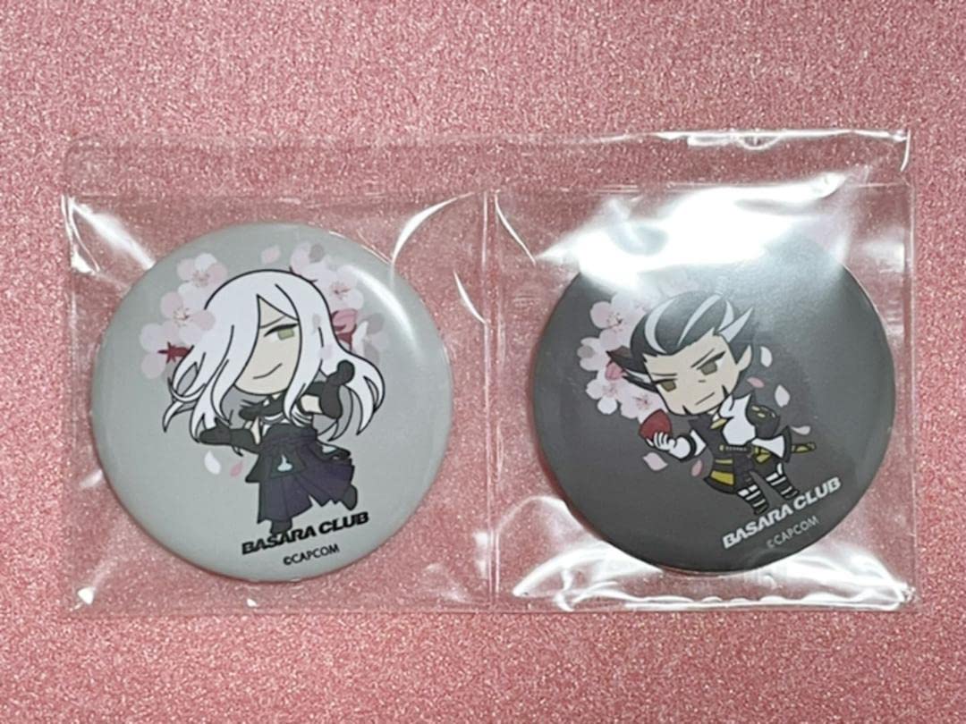 Amazon.co.jp: 戦国BASARA デジタルくじ D賞 缶バッジ 明智光秀 松永